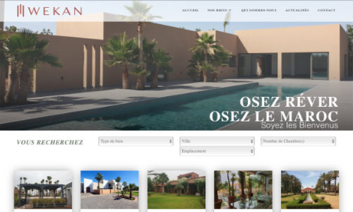 WEKAN Morocco trusts DBB for the development of its real estate platform